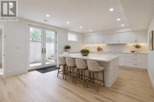 Virtually Staged - 1143 Kane Road, Mississauga, ON - Indoor Photo Showing Dining Room
