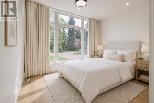 Virtually Staged - 1143 Kane Road, Mississauga, ON - Indoor Photo Showing Bedroom