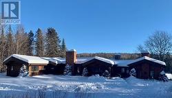 Main house in winter from Driveway - 