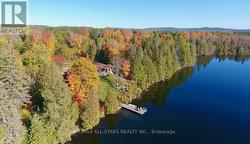 Aerial of main dock - 