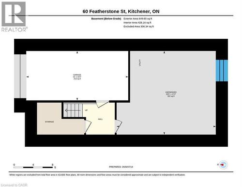 Floor plan - 60 Featherstone Street, Kitchener, ON - Other
