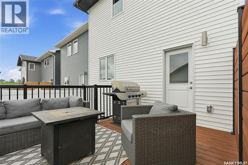 1054 Brighton Gate, Saskatoon, SK - Outdoor With Deck Patio Veranda With Exterior