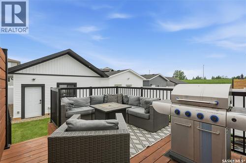 1054 Brighton Gate, Saskatoon, SK - Outdoor With Deck Patio Veranda With Exterior
