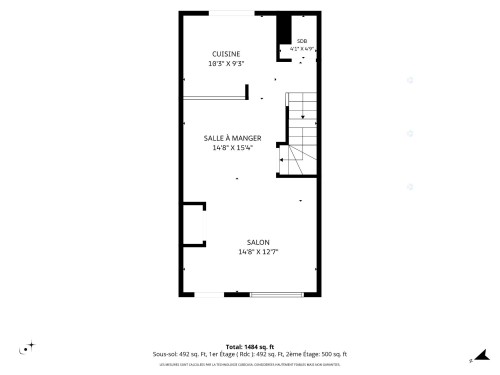 Plan (croquis) - 437 Rue Marchand, Mascouche, QC - Other