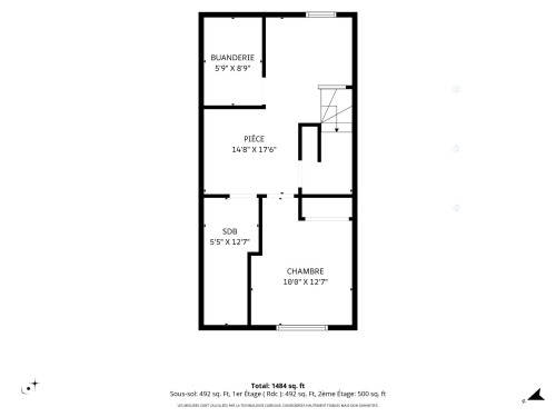 Plan (croquis) - 437 Rue Marchand, Mascouche, QC - Other