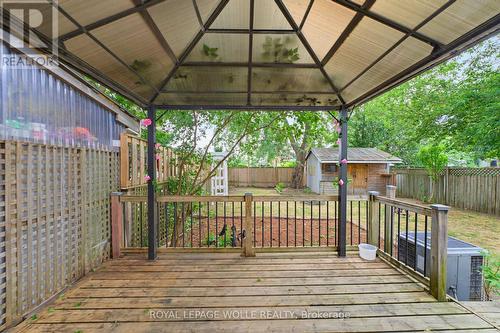 61 Balfour Crescent, Kitchener, ON - Outdoor With Deck Patio Veranda With Exterior