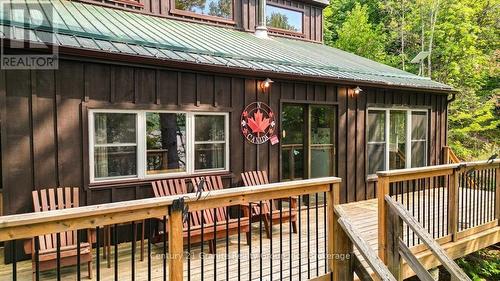 91 Ups & Downs Lane, South Algonquin, ON - Outdoor With Deck Patio Veranda With Exterior