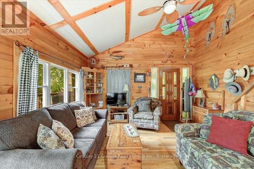 91 Ups & Downs Lane, South Algonquin, ON - Indoor Photo Showing Living Room
