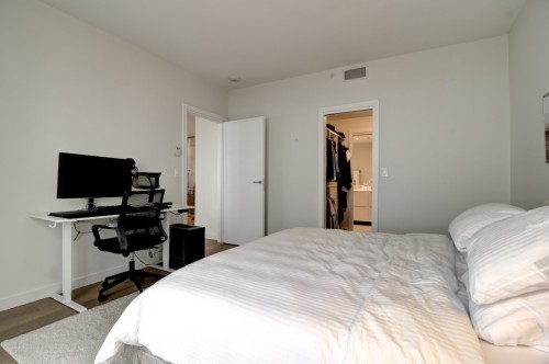 Master Bedroom - 3306-1450 Boul. René-Lévesque O., Montréal (Ville-Marie), QC - Indoor Photo Showing Bedroom