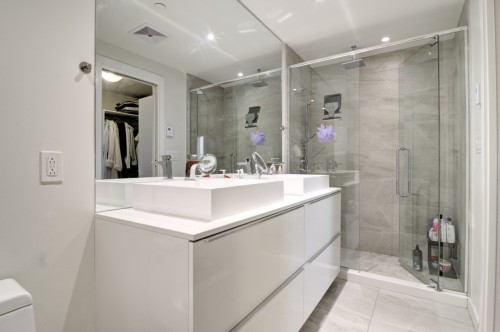 Master Bathroom - 3306-1450 Boul. René-Lévesque O., Montréal (Ville-Marie), QC - Indoor Photo Showing Bathroom