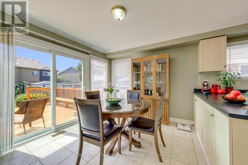 Sun-Filled Breakfast Area with South-East View - 3364 Ingram Road, Mississauga, ON - Indoor Photo Showing Dining Room