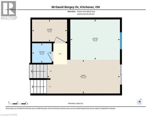 Floor plan - 38 David Bergey Drive, Kitchener, ON - Other