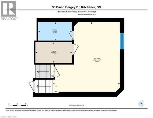 Floor plan - 38 David Bergey Drive, Kitchener, ON - Other