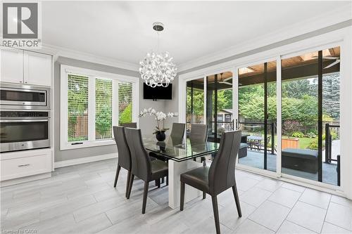 332 Woodworth Drive W, Ancaster, ON - Indoor Photo Showing Dining Room