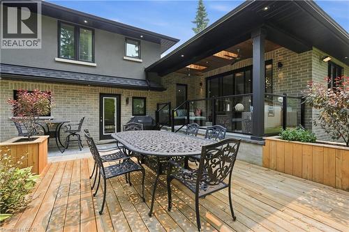 332 Woodworth Drive W, Ancaster, ON - Outdoor With Deck Patio Veranda With Exterior