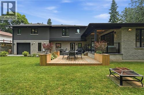 332 Woodworth Drive W, Ancaster, ON - Outdoor With Deck Patio Veranda
