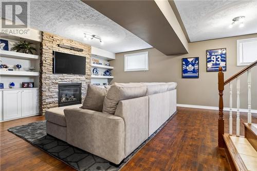 3101 River Road, Val Caron, ON - Indoor With Fireplace