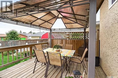 1331 Athabasca Street W, Moose Jaw, SK - Outdoor With Deck Patio Veranda With Exterior