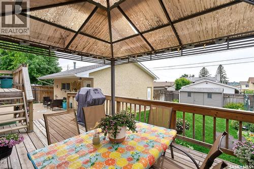 1331 Athabasca Street W, Moose Jaw, SK - Outdoor With Deck Patio Veranda With Exterior