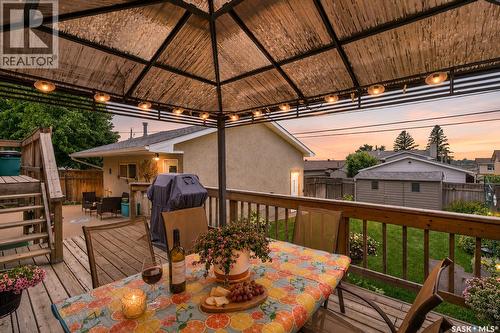 1331 Athabasca Street W, Moose Jaw, SK - Outdoor With Deck Patio Veranda With Exterior
