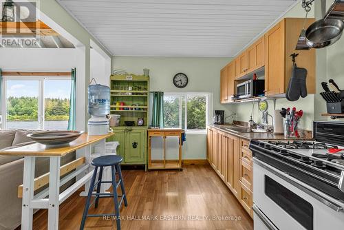 Functional lay out - 730 Mervin Line, Cavan Monaghan (Cavan-Monaghan), ON - Indoor Photo Showing Kitchen With Double Sink