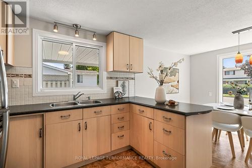2179 Erinbrook Crescent, Ottawa, ON - Indoor Photo Showing Kitchen With Double Sink