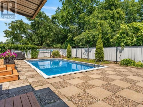 2179 Erinbrook Crescent, Ottawa, ON - Outdoor With In Ground Pool With Deck Patio Veranda With Backyard
