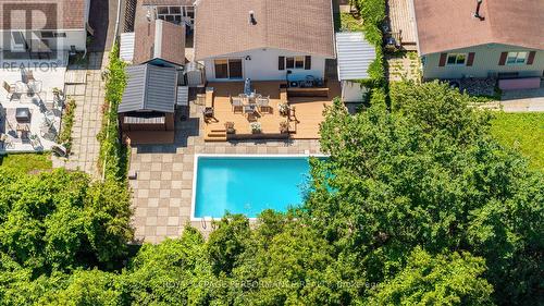 2179 Erinbrook Crescent, Ottawa, ON - Outdoor With In Ground Pool With Deck Patio Veranda