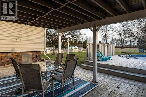 9793 Dickenson Road W, Hamilton, ON - Outdoor With Deck Patio Veranda