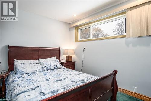 Recessed lighting illuminates neutral-toned walls - 67 Pinemeadow Crescent, Waterloo, ON - Indoor Photo Showing Bedroom