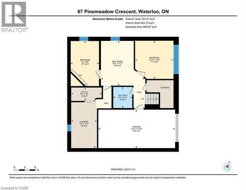 Floor plan - 67 Pinemeadow Crescent, Waterloo, ON - Other