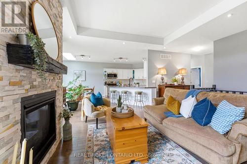 191 Highway 53 Highway, Brant, ON - Indoor Photo Showing Living Room With Fireplace