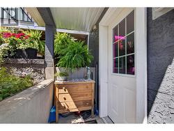 Suite entrance on the left side of the home - 