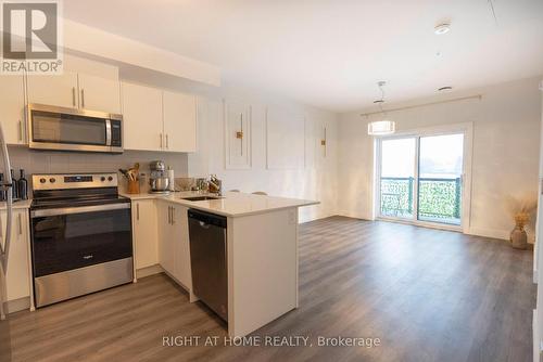 302 - 1000 Lackner Place E, Kitchener, ON - Indoor Photo Showing Kitchen With Stainless Steel Kitchen