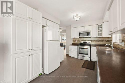 158 Bankside Drive, Kitchener, ON - Indoor Photo Showing Kitchen With Double Sink