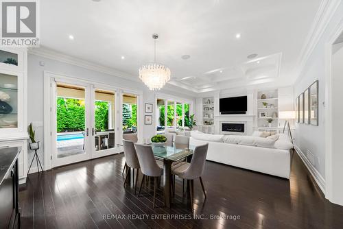 363 Niar Avenue, Mississauga, ON - Indoor Photo Showing Other Room With Fireplace