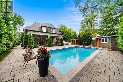 363 Niar Avenue, Mississauga, ON - Outdoor With In Ground Pool With Deck Patio Veranda