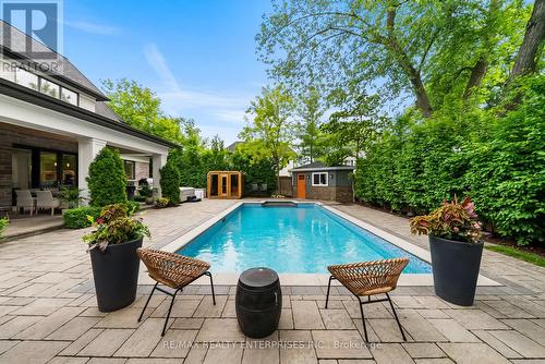 363 Niar Avenue, Mississauga, ON - Outdoor With In Ground Pool With Deck Patio Veranda