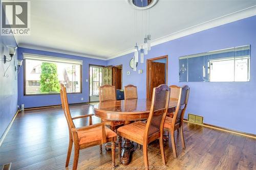 1233 Lincoln, Windsor, ON - Indoor Photo Showing Dining Room