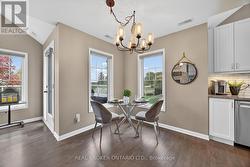 Breakfast area in kitchen with amazing view - 