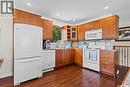 1201 Mckay Drive, Prince Albert, SK  - Indoor Photo Showing Kitchen With Double Sink 