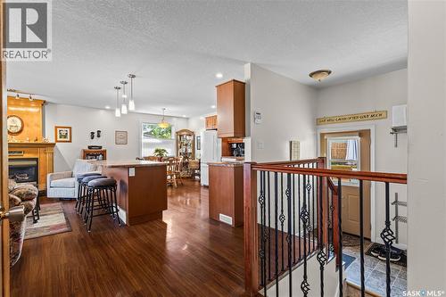 1201 Mckay Drive, Prince Albert, SK - Indoor With Fireplace