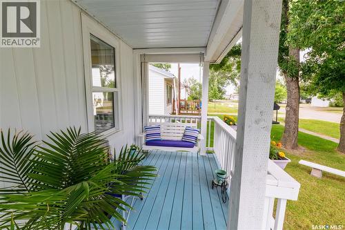 405 Saskatchewan Street, Central Butte, SK - Outdoor With Deck Patio Veranda With Exterior