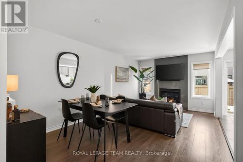 90 Buffalograss Crescent, Ottawa, ON - Indoor Photo Showing Other Room With Fireplace