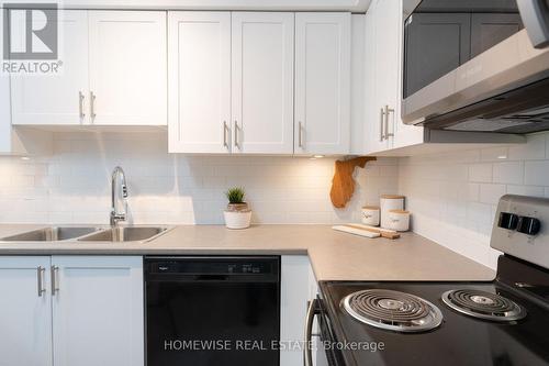 D6 - 240 Ormond Drive, Oshawa, ON - Indoor Photo Showing Kitchen With Double Sink