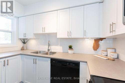 D6 - 240 Ormond Drive, Oshawa, ON - Indoor Photo Showing Kitchen With Double Sink