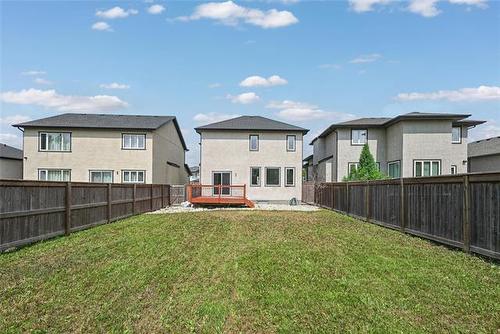 208 Bellflower Rd, Winnipeg, MB - Outdoor With Deck Patio Veranda With Backyard With Exterior