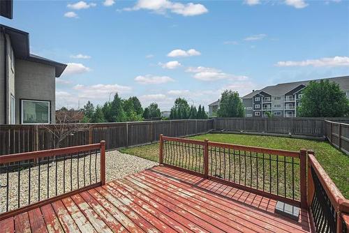 208 Bellflower Rd, Winnipeg, MB - Outdoor With Deck Patio Veranda