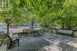 Private garden space adjacent to visitor parking - 