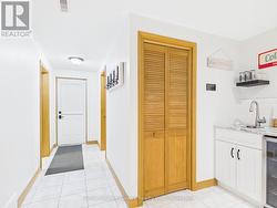 Outside access door, from Basement level. - 